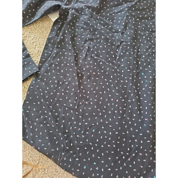 RVCA Mens Slim Fit Long Sleeve Button Down Shirt Black SMALL - Picture 6 of 7